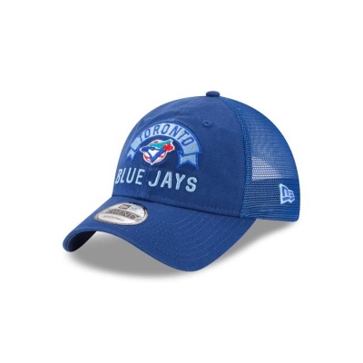 Toronto Blue Jays Gorra | New Era MLB Stacked Classic 9twenty Adjustable Cap Mexico - Azules